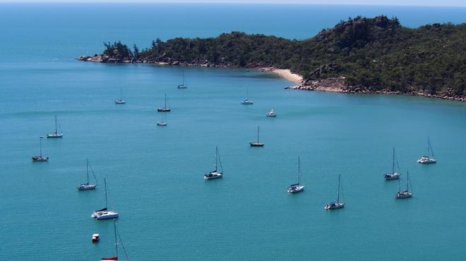 Horeshoe Bay is absolutely the perfect place to chill out before and after the SeaLink Magnetic Island Regatta.  © Norman Jenkin